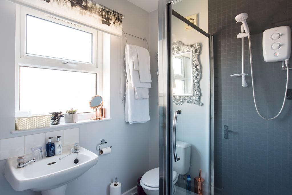 Sea View Ar Lan Y Mor Luxury Apartment 애버리스트위스 외부 사진