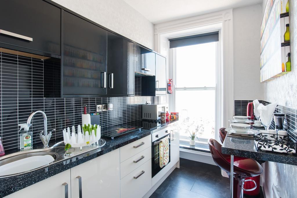 Sea View Ar Lan Y Mor Luxury Apartment 애버리스트위스 외부 사진