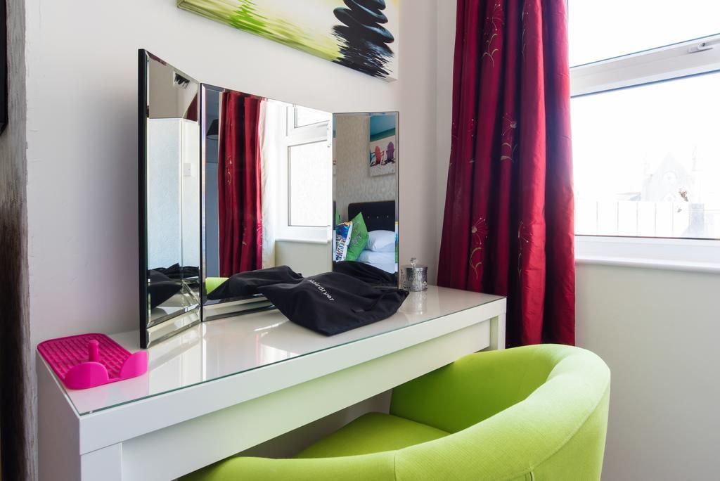 Sea View Ar Lan Y Mor Luxury Apartment 애버리스트위스 외부 사진
