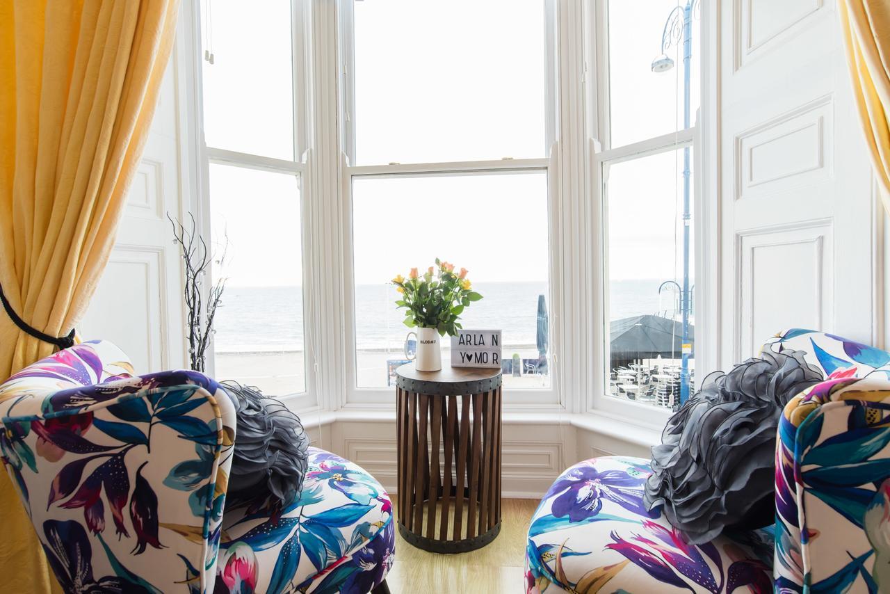 Sea View Ar Lan Y Mor Luxury Apartment 애버리스트위스 외부 사진