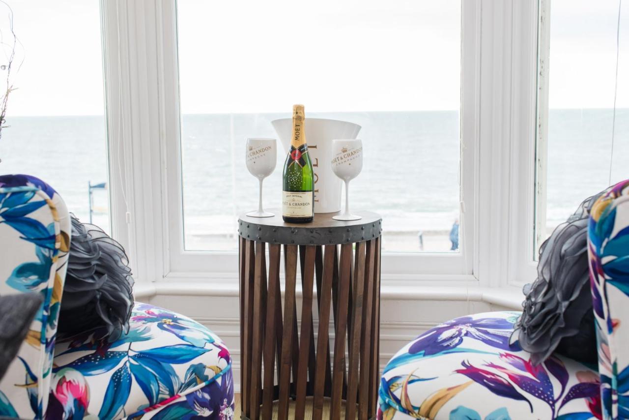 Sea View Ar Lan Y Mor Luxury Apartment 애버리스트위스 외부 사진